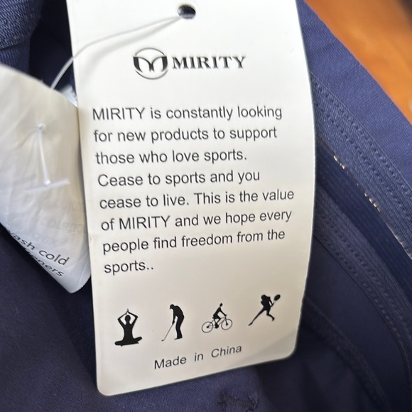 Classic Blue Elastic Waist Capris - Picture 8 of 8